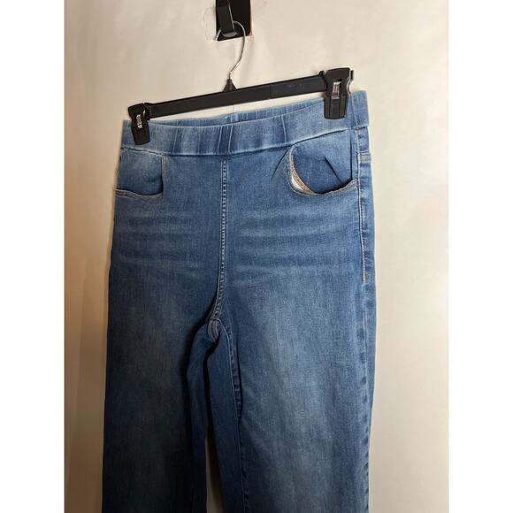 Universal Standard Stretch Denim Pull On Straight Leg XS//US Size 10-12//*LONG* - Picture 2 of 7